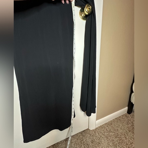 MSK Black Jumpsuit with pearl collar - Size M - Picture 9 of 10